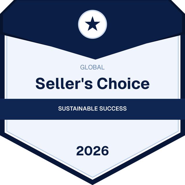 Global Seller's Choice 2026 badge: Sustainable Success